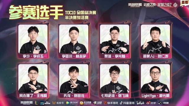 四名老牌选手晋级！TOC10半决赛突围赛结束总决赛即将到来
