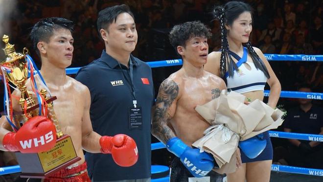 三亚再现中日拳王战！“广西狼兵”蓝善腾暴力KO日本猛将江澤悠里