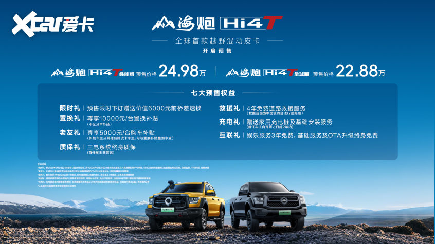 2288万起！全球首款越野混动皮卡硬核登场