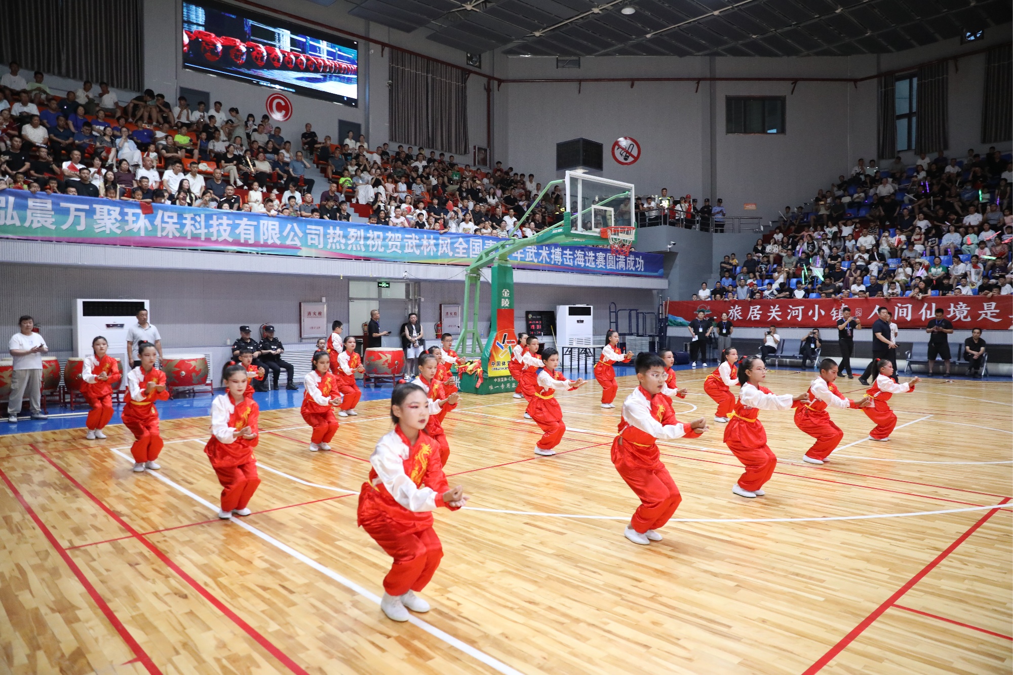 2025年“武林风”全国青少年武术搏击海选赛在山西武乡火热开赛