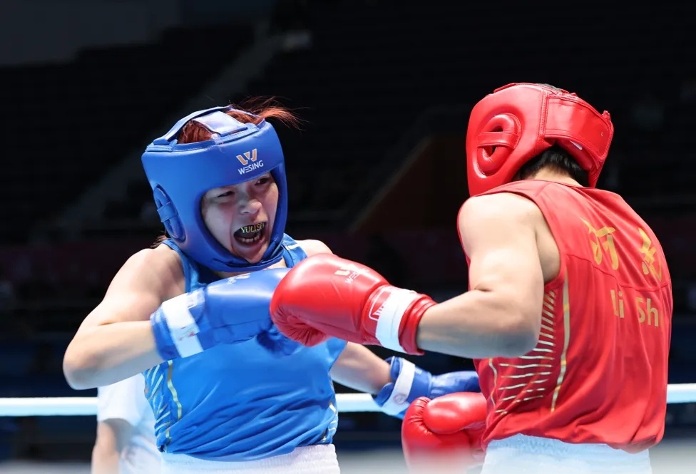 祝贺！河北运动员禹立赛拳击项目摘金(图2)