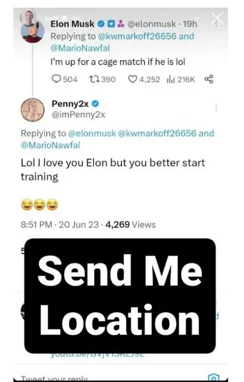 不打起来很难收场马斯克与扎克伯格的“隔空约架”会是一场炒作吗？(图4)