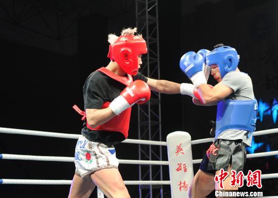 中国自由搏击高手激战长白山